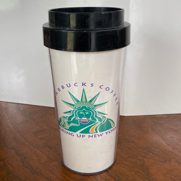Starbucks Dining Vintage Starbucks Tumbler Waking Up New York